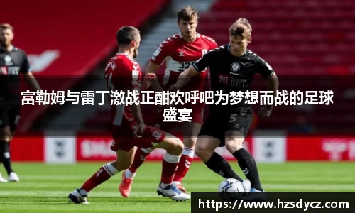 富勒姆与雷丁激战正酣欢呼吧为梦想而战的足球盛宴